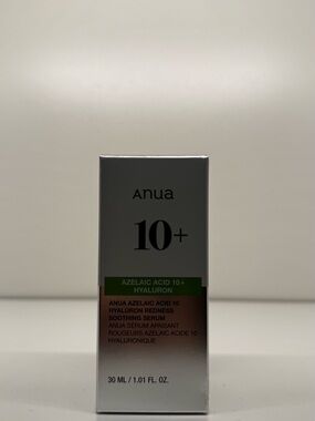 anua 10+ Azelaic Acid 10 + Hyaluron Soothing Serum - Silver